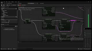 Procedural wind ambient Metasound Unreal Enging 5