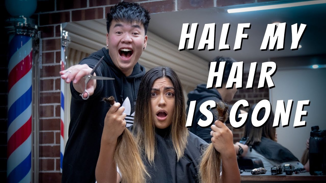 My Husband CUTS MY HAIR //  ISOLATION HAIR CUT