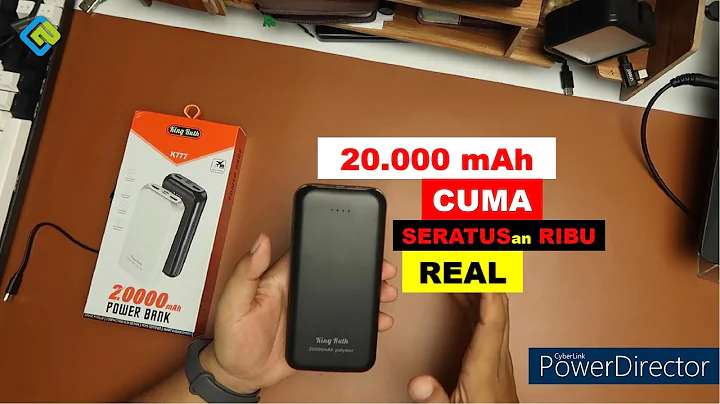 Review Power Bank 20.000 mAh Harga 104 Ribuan, Kin...