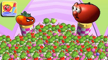 Fruit Rush 🍇🍎🍍 Max Level - All Levels Gameplay (iOS & Android) Walkthrough Part 78
