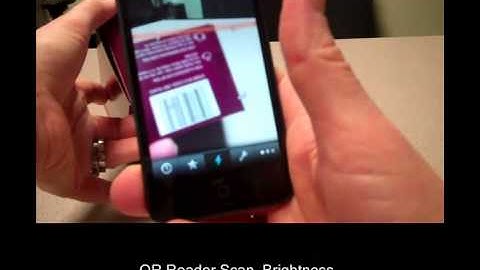 Barcode Scanner with VoiceOver