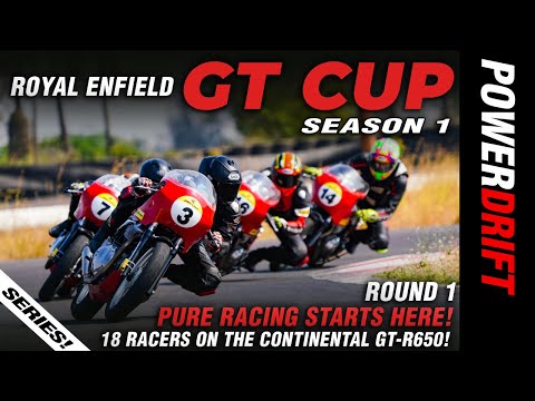 Royal Enfield Continental GT Cup Season 1 | Race Start | Ep 2 | PowerDrift