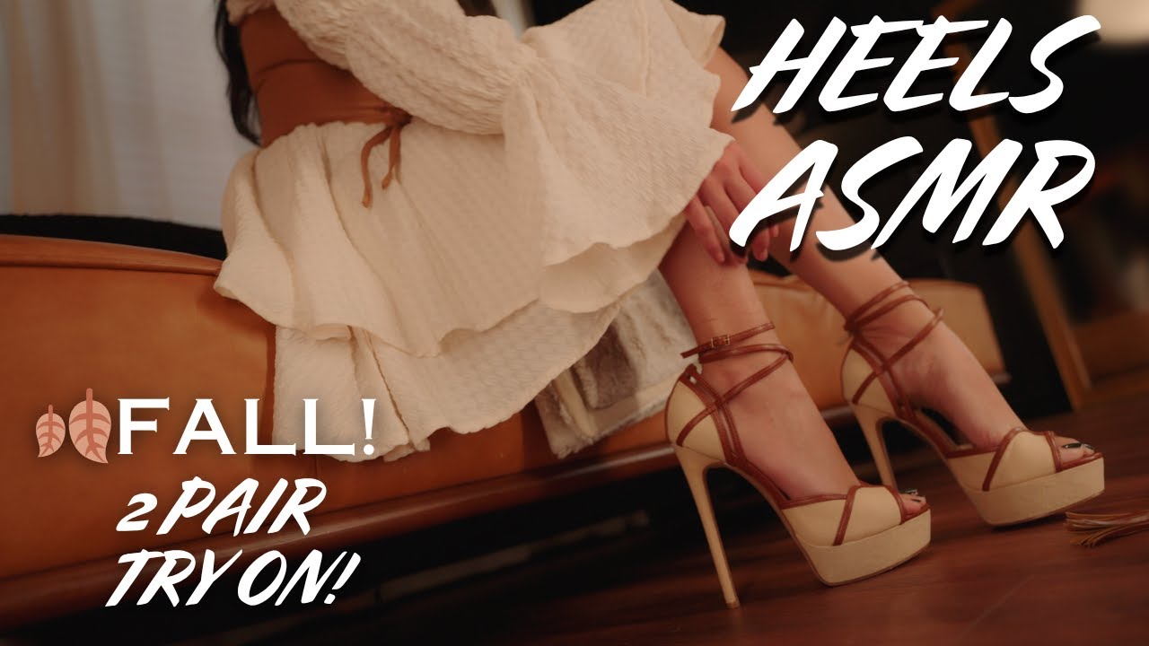 ASMR | Fall Heels Try-On 👠 | Stunning Sounds for Relaxation