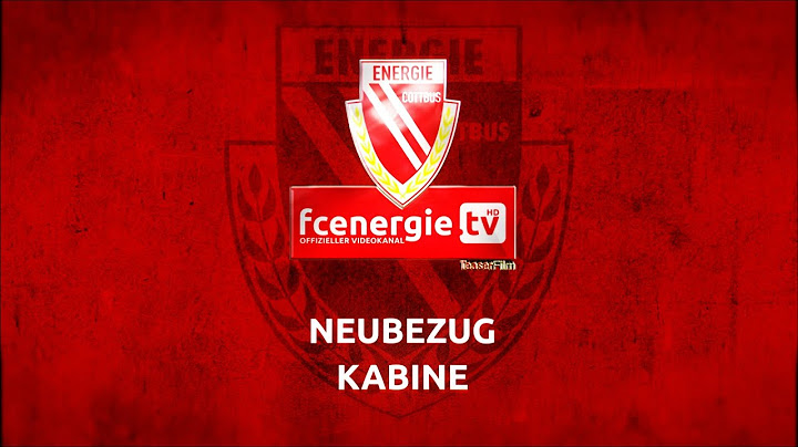 FC Energie Cottbus \\ Neubezug der umgebauten Mannschaftskabine