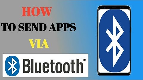 How To send Apps Via Bluetooth | Bluetooth Se App Kaise Share Kare|