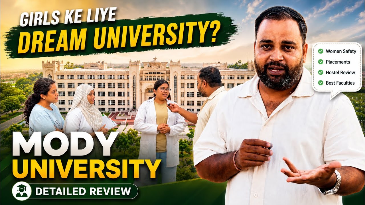 India’s Best Girls University? 🤔 Mody University Full Tour | Student Reviews & Reality Check 🔥 