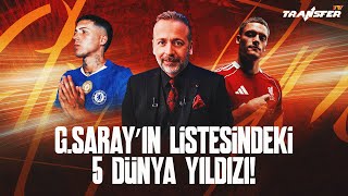 Galatasarayin Li̇stesi̇ne Gi̇ren 5 Dünya Yildizi Zeki̇ Uzundurukan