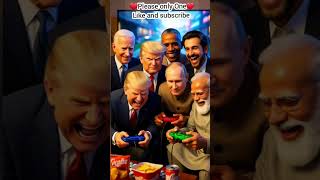 AI Presidents Gaming Battle 🎮😂 | Trump vs Modi vs Imran Khan!