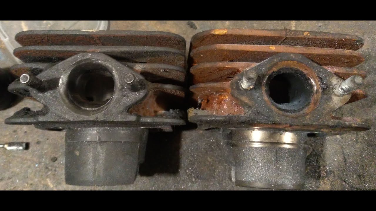 come far andare forte uno scooter con pochi soldi 3°parte: lavorazione cilindro