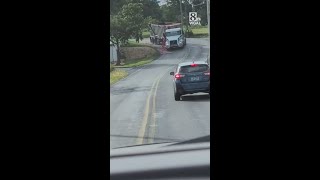 Animal parts spill on Lancaster County roadway