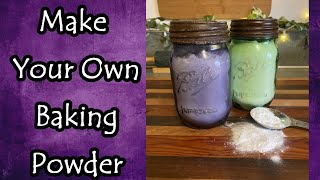 Make  Your Own Baking Powder, Aluminum Free