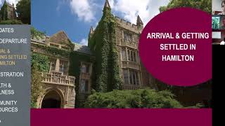 Welcome Webinar for incoming graduate students, July 2019