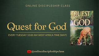Quest for God | 16 - Humility & the LORD's Yoke | 26052026
