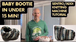 Testing: “Sentro” 22 needle knitting machine 