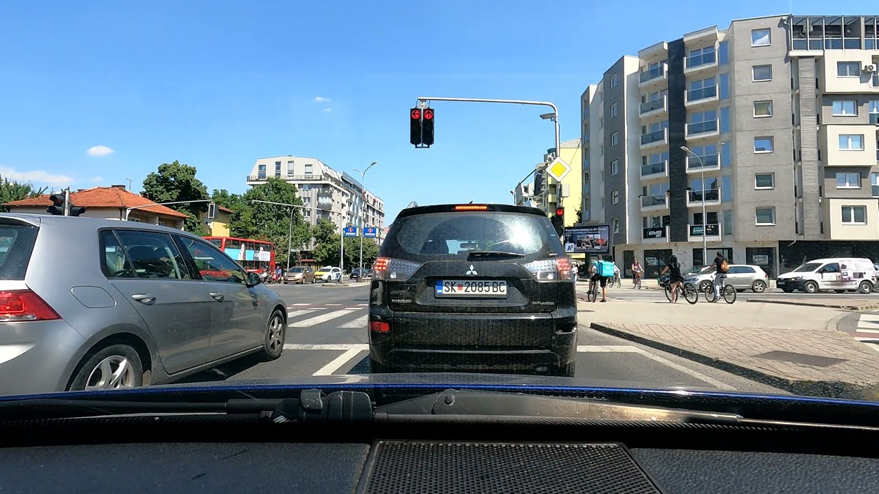 ВОЗЕЊЕ НИЗ СКОПЈЕ #2 | VOZENjE NIZ SKOPJE #2 | DRIVING THROUGH SKOPJE #2