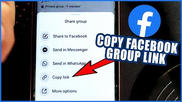 How to copy Facebook Group Link on Android
