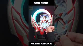 Ultraman Rosso + Blu + Grigio : Ultraman Gruebe! Ultra Replica Orb ring #shorts screenshot 3