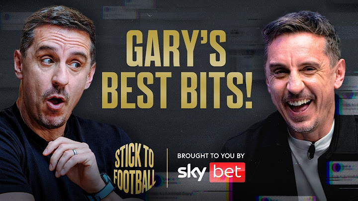 Gary Neville's Best Moments on Stick to Football! | The Overlap