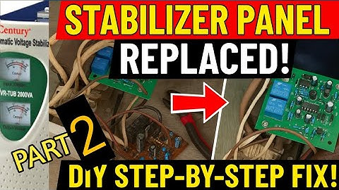 PART 2 - How to Replace a Stabilizer Panel | Practical DIY Repair Guide