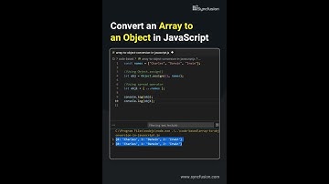 4 Ways to Convert Arrays to Objects in JavaScript