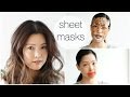 Japanese/Korean SHEET MASK Haul & Demo!