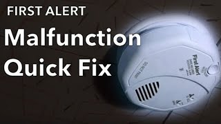 My Smoke Detector Goes Off Randomly For No Reason How to Fix First Alert Remote Malfunction