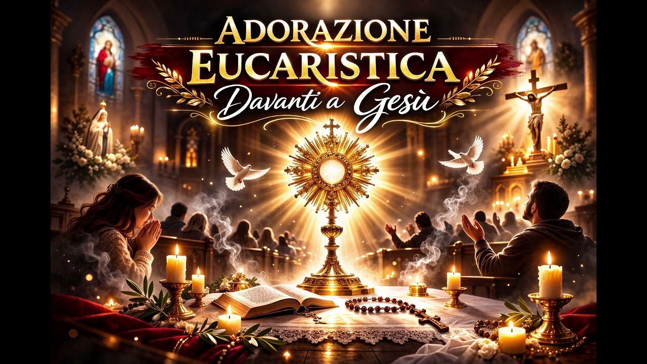 ADORAZIONE EUCARISTICA – Davanti a Gesù (Pace Profonda)