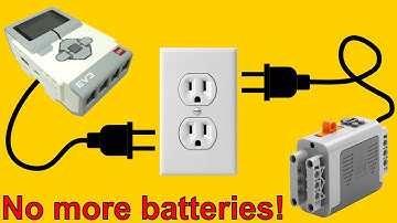 Power Your LEGO Electronics From the Wall! NO MODS!
