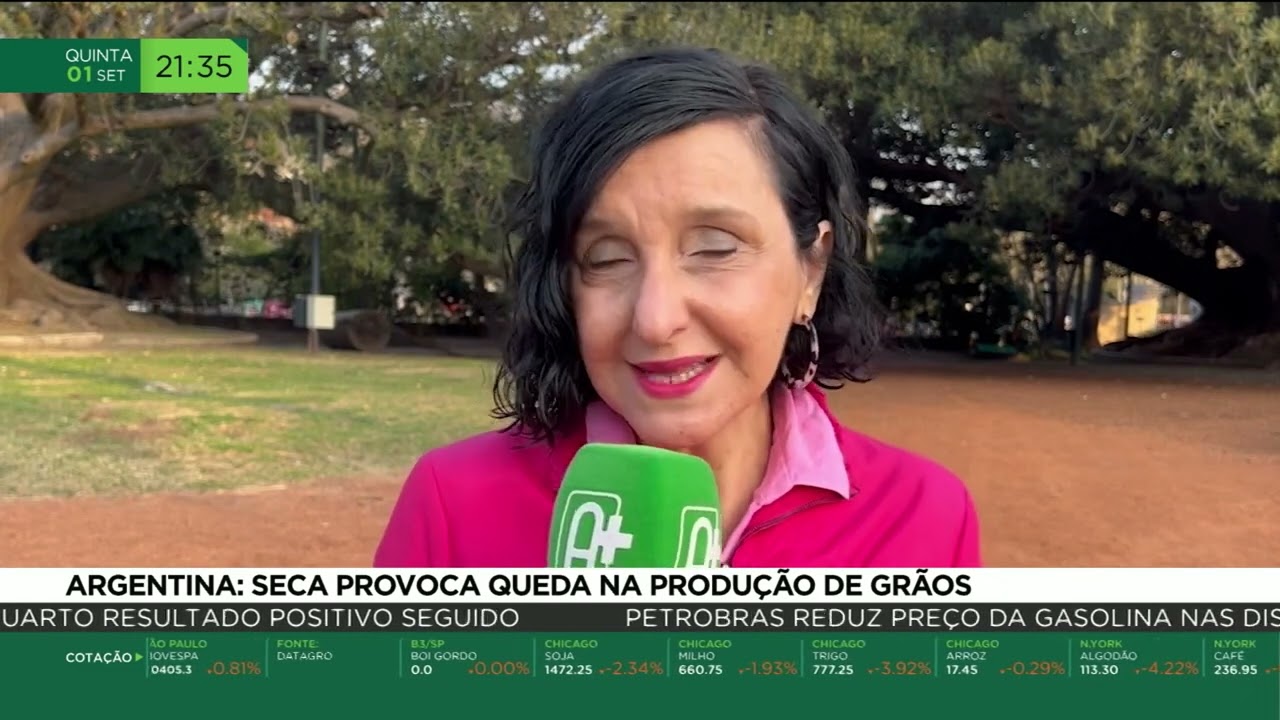 Argentina: seca provoca queda na produção de grãos