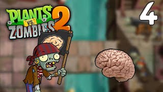 ПИРАТТАР ЖЕРІН ҚАРАУ | Plants vs zombies 2 | #4