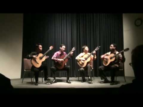 Kuala Lumpur Guitar Ensemble II in Chiangmai - Mak...