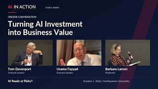 Information Turning AI Investment into Business Value | Tom Davenport & Usama Fayyad | AI in Action News
