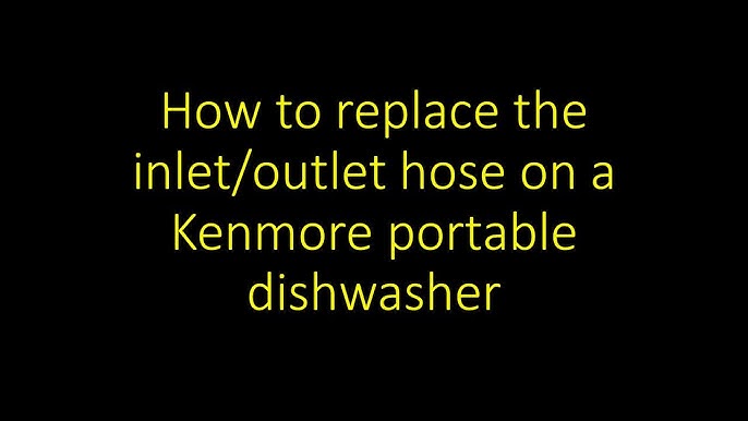 Portable Dishwasher Repair- Replacing the Faucet Adapter