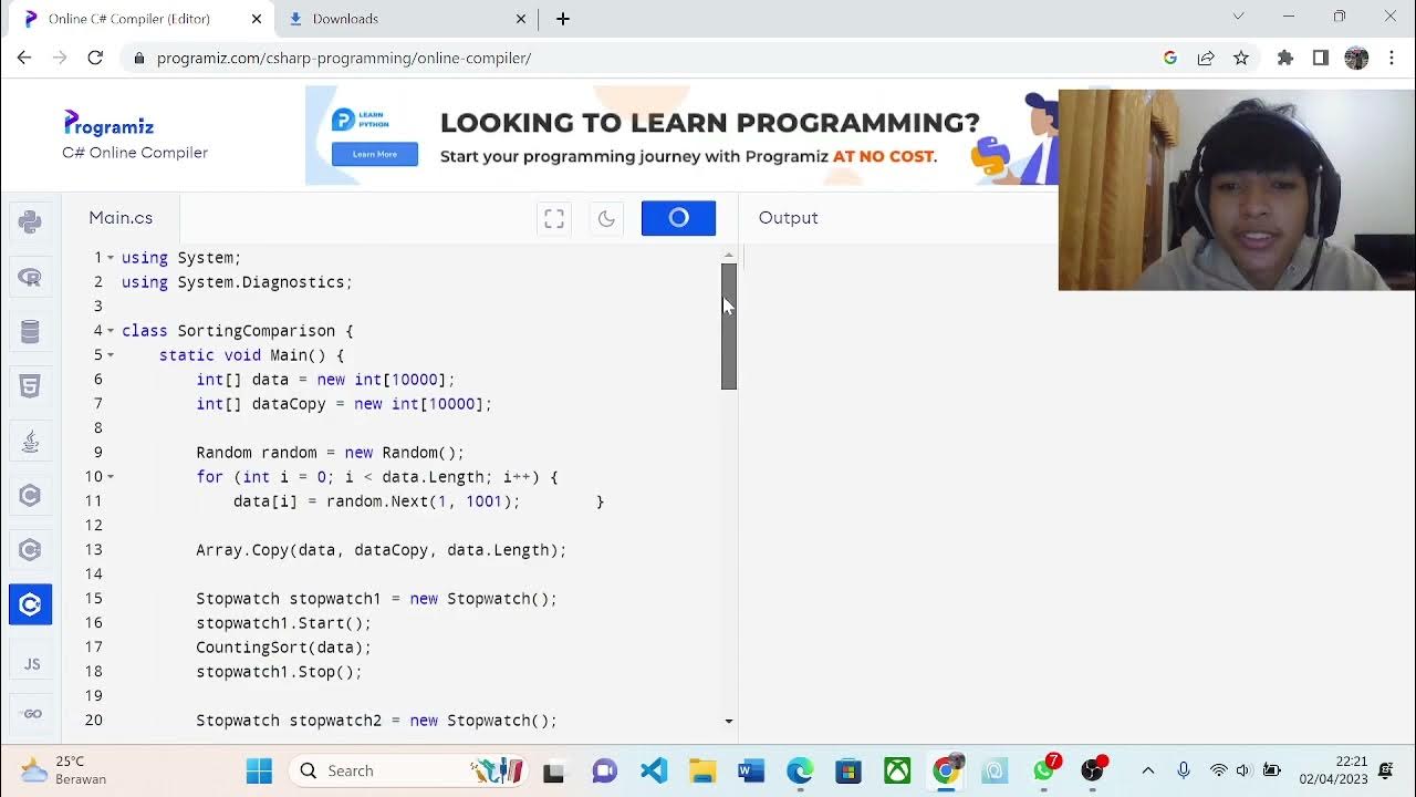 UTS Algoritma dan Struktur Data - YouTube