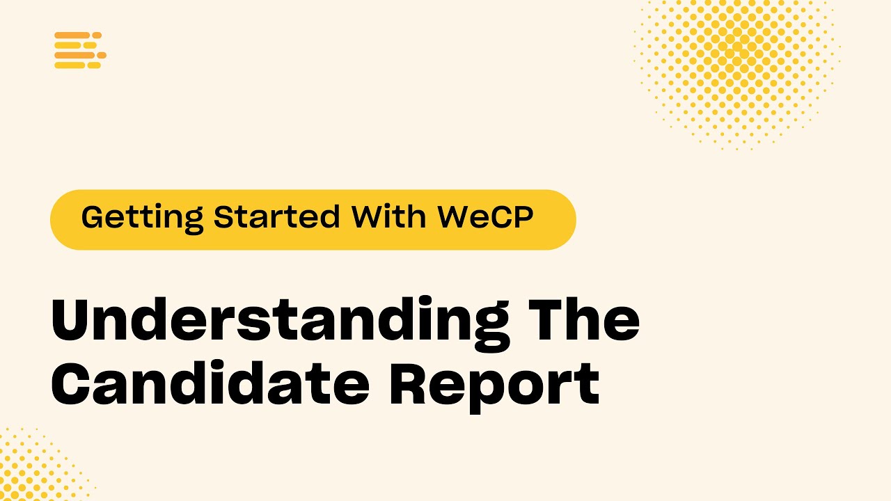 Understanding The Candidate Report - YouTube