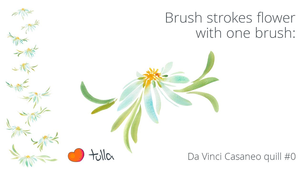 New da Vinci Colineo brushes! Unboxing + playing with brush-strokes + first  impressions 