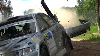 WRC Rally Estonia 2023 DAY2 Incl. evo crash into camera after bad jump