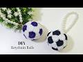DIY Ball Keychain | Easy Pipe Cleaner Keychain Craft Tutorial