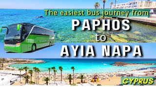 Traveling Paphos to Ayia Napa Cyprus by Bus - Best ways screenshot 1