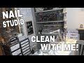 NAIL STUDIO | CLEAN WITH ME | ISABELMAYNAILS