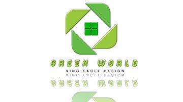 How to make || Professional logo || Green world || Pixellab tutorial