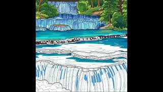 Mewarnai Lukisan Air Terjun #shortsvideo #shorts #shortvideo #short