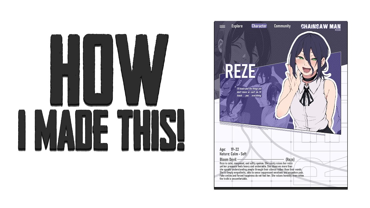 he Mystery of Reze 💣 | Chainsaw Man Character Profile