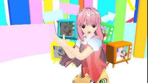 .:MMD:. 1st pmd edit model, MMD Newcomer - PonPonPon.