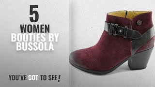 Top 10 Bussola Women Booties [2018]: Bussola Style Reikia Vik Women US 8.5 Burgundy Ankle Boot EU 39 screenshot 2