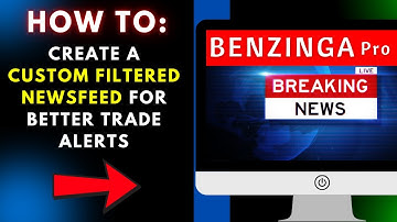 Master Benzinga Pro: Create a Custom Filtered Newsfeed for Better Trade Alerts! ⚠️ #daytrading