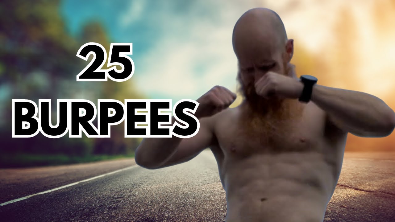 25 Burpee Workout (Follow Along) YouTube