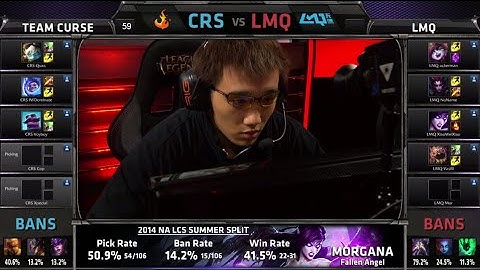 Curse vs LMQ | S4 NA LCS Summer split 2014 Super Week 11 Day 2 | CRS vs LMQ W11D2 G5 Full Game HD