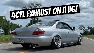 Installing an Accord Exhaust on the Acura CL