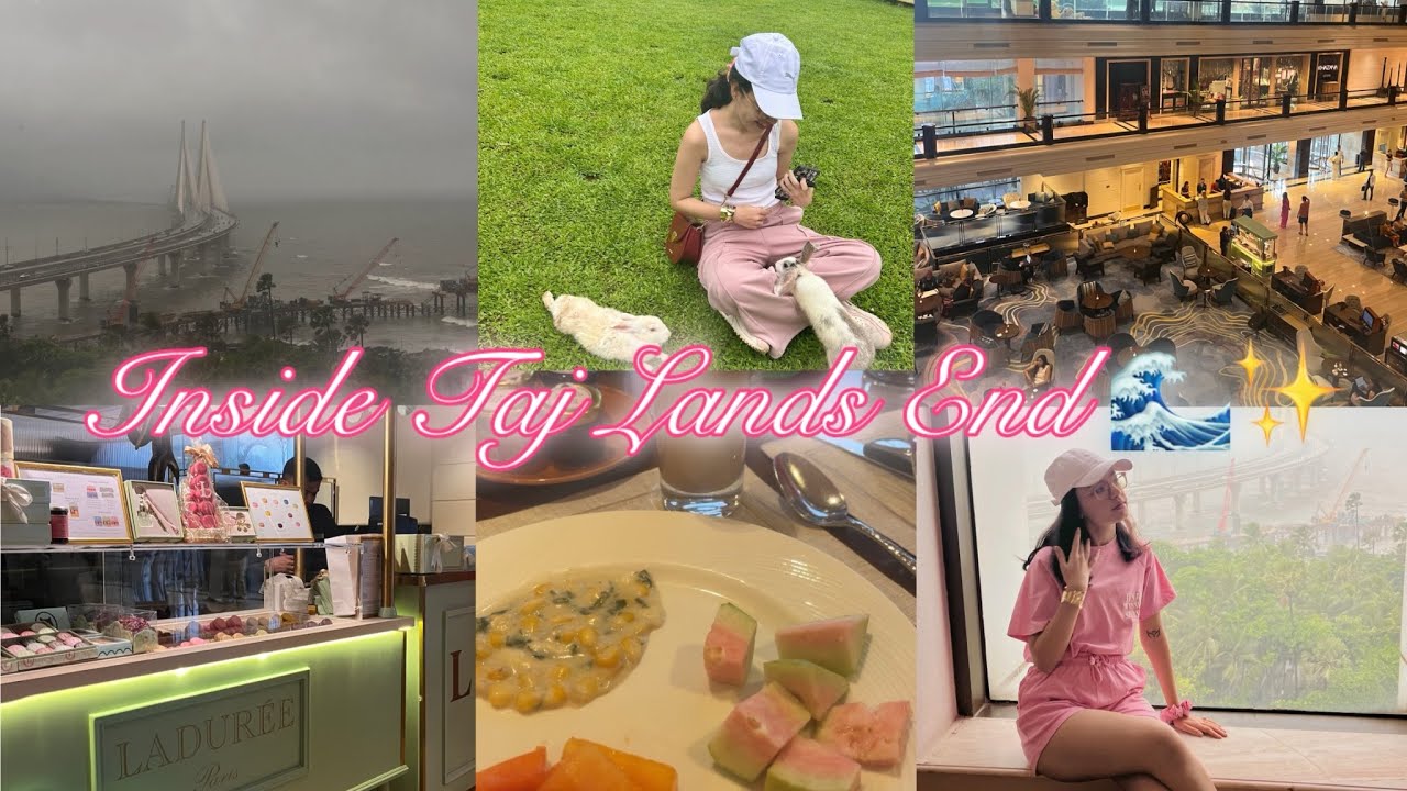 My Luxury Stay at Taj Lands End Mumbai | Hotel Tour, Sea View & Food 🌊✨